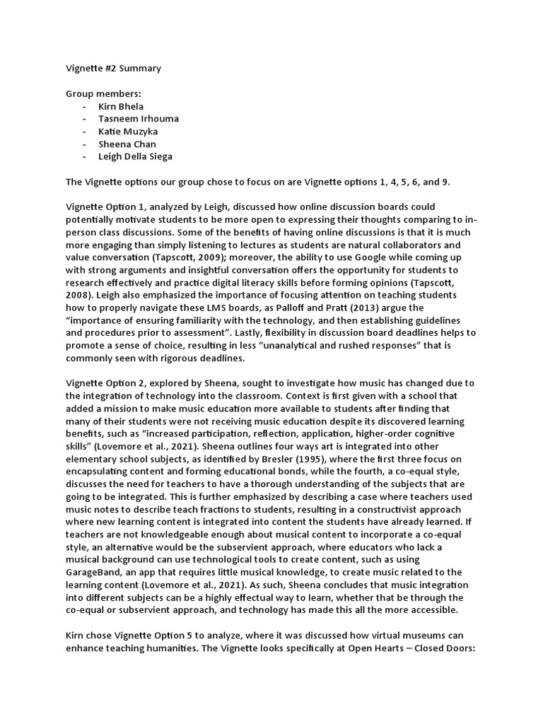 2 Summary PDF Teachers Constructivism (Philosophy Of Education)