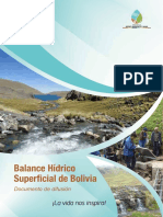 Balance Hidrico Bolivia