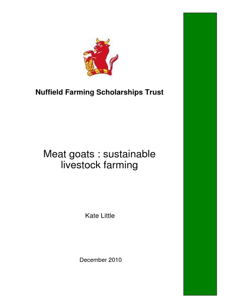 Meat Goats Sustainable Livestock Farming (PDFDrive) PDF Goat Meat