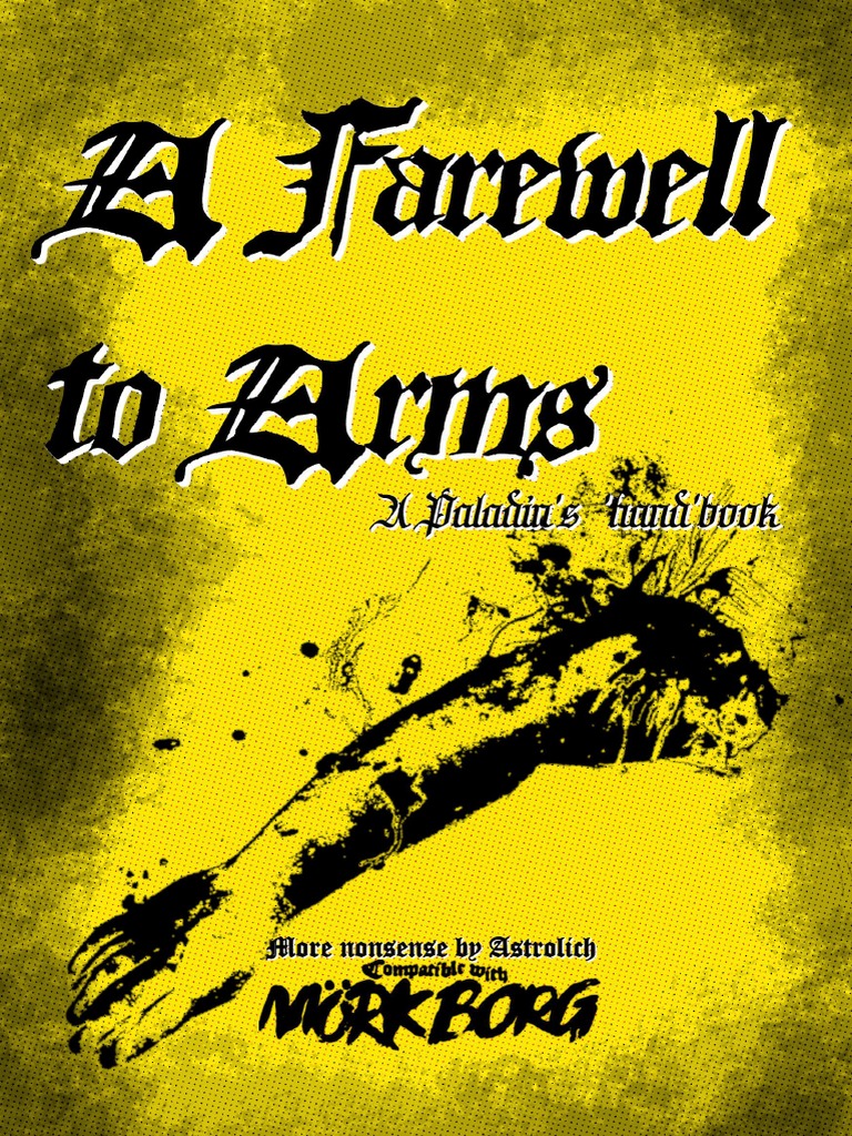 A Farewell To Arms PDF