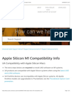 Apple Silicon M1 Compatibility Info - Universal Audio Support Home