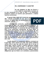 Mayordomia en El Compromiso y en Las Finanzas