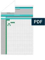 Plantilla de Excel Gratuita Cronograma de Actividades