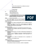 INFORME #008 SOBRE ACTIVIDADES DESARROLLADAS - Mary