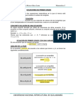 8 Ecuación de Primer Grado Pizarra 3