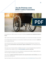 Aposentadoria Da Pessoa Com Deficiência 2022 - Como Funciona