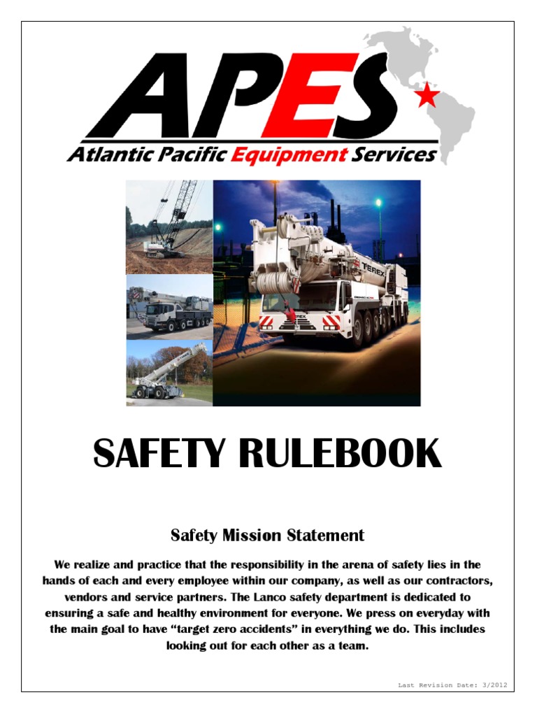 APES Safety Rulebook - SP | PDF | Relámpago | Atmósfera de tierra