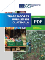 Sociolaboral Boletín No. 1 Trabajadores Rurales en Guatemala