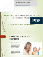 Modulul:: Pediatrie, Puericultura Si Nursing Specific