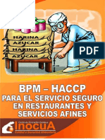 BPM - HACCP Servicio de Restauranes A2016