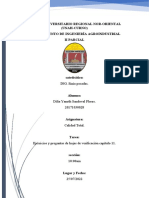 Hojas de Verificacion Capítulo 11