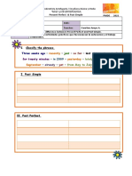 Present Perfect Vs Past Simple