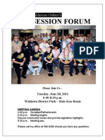 Marcus Oshiro Post-Session Forum