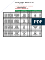 Tabela Serie Prata 2011