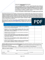 Formato de Autorización para Tratamiento de Datos Personales