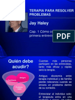 Jay Haley - Terapia para Resolver Problemas