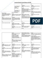 Calendarización Octubre Cuartos Básicos