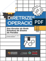 Orientações para a organização administrativa e pedagógica das unidades de ensino da Paraíba