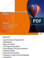 Java Persistence API JPA Basics