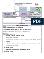 Plan Segundo 25 - 6 Mayo