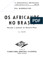 NinaRodrigues OsAfricanosNoBrasil (1935 PT) Text