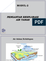 Modul-2 Pengantar Eksplorasi Air Tanah - 2022