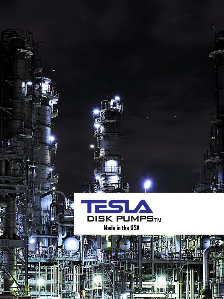 Tesla Literature Brochure | PDF | Pump | Chemistry