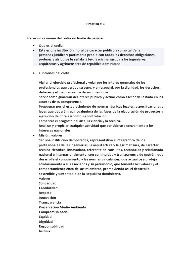 ¿Qué es el CODIA en RD? Funciones y Beneficios | PDF | Arquitecto ...