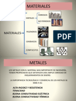 Materiales ferrosos y no ferrosos, polímeros, cerámicos y compuestos