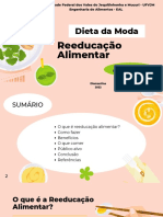 Dietas Da Moda - Reeducação Alimentar