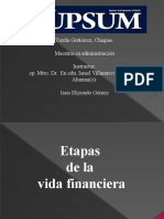 Etapas financieras: juventud, adultez y vejez