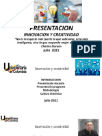 1 Presentación Innovación y Creatividad 2021 2