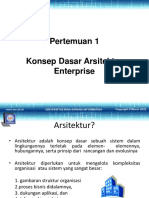 Arsitektur Dasar Enterprise