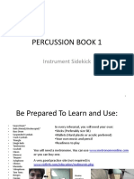 Percussion Book 1: Instrument Sidekick