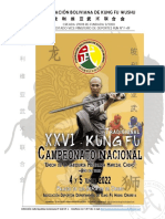 Ca-Convocatoria Campeonato Nacional Kung Fu Tradicional 2022