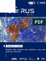 Training Kit - Haza02: Burned Area Mapping With Sentinel-2 Using Snap June 2017, Portugal