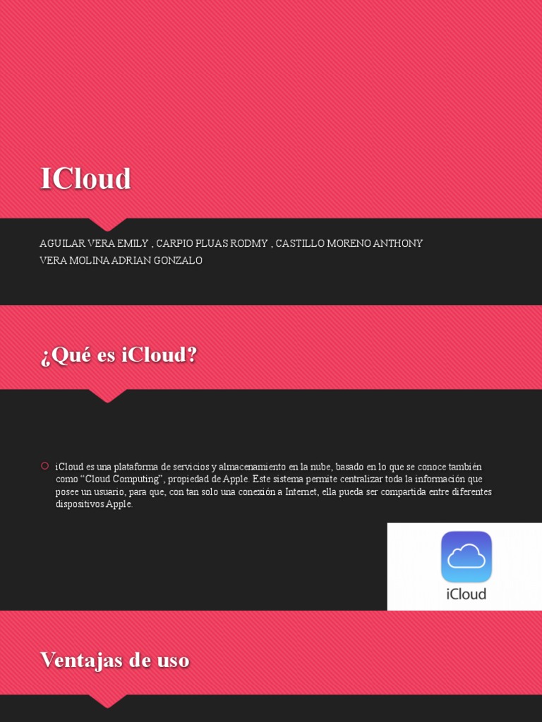 Guía Completa sobre iCloud y sus Funciones | PDF | Yo nube ...