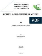 Youth Agri-Business Model "": Kabataang Agribiz Competitive Grant Assistance Program