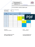 Jadwal Tatap Muka