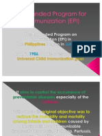 Expanded Program For Immunization (EPI)