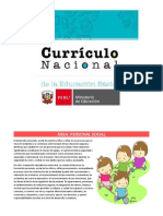 Programa Curricular Inicial