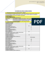 Ficha técnica arveja verde partida