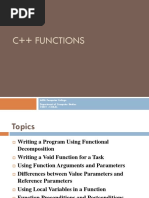 C++ Functions