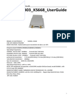 Legevo - 303 - Ks668 - Userguide: Shenzhen Legevo Technology Co.,Ltd