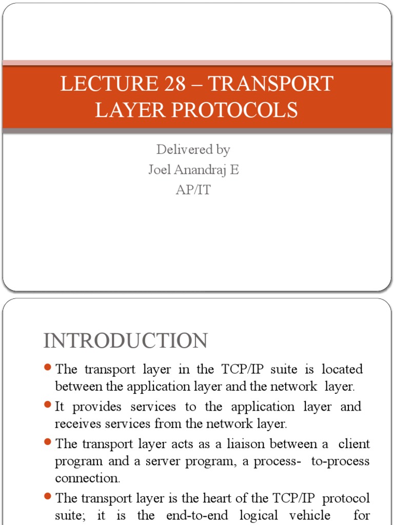 An In-Depth Look at Transport Layer Protocols: Understanding UDP, TCP ...