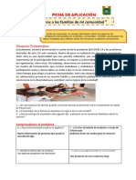 Encuestamos A Las Familias de Mi Comunidad: Ficha de Aplicación