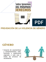 Prevención de la violencia de género