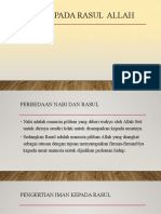 Iman Kepada Rasul, Perbedaan Nabi dan Rasul