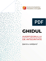 Ghidul Avertizorului de Integritate Pentru Cetățeni