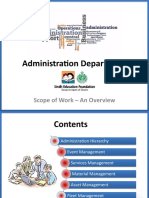 Administration Department - Revised